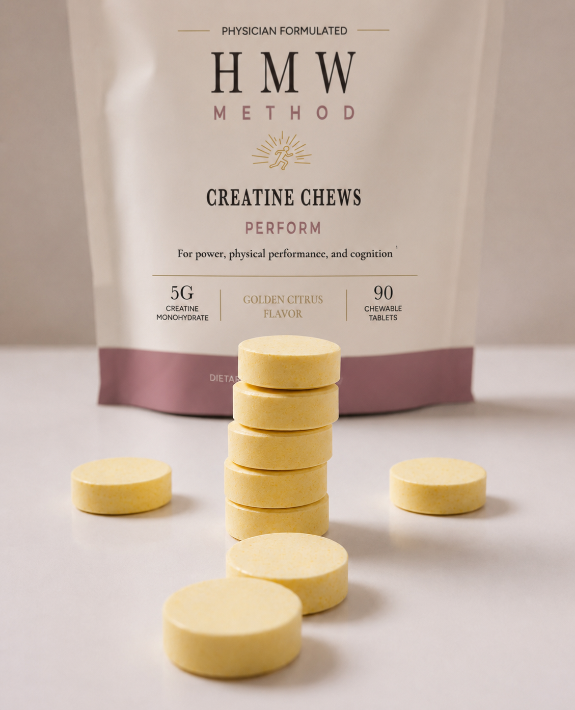 HMW Method Essentials Stack - Multivitamin + Creatine (1-Month Supply)