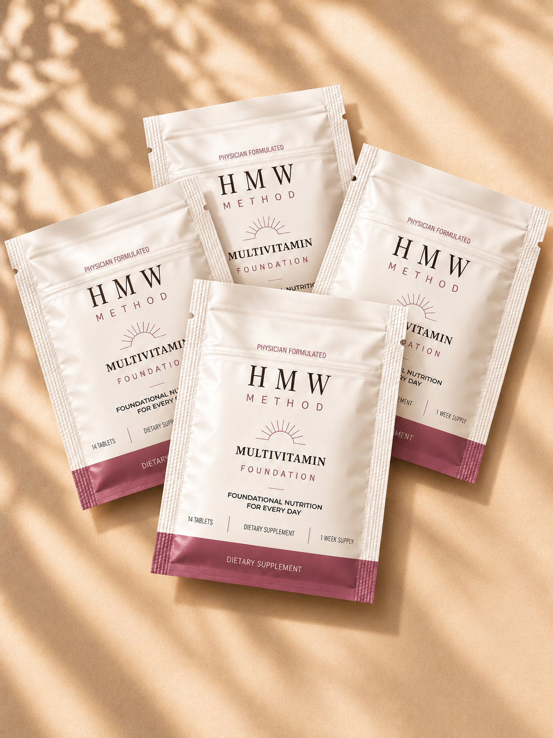 HMW Method Foundation – Multivitamin & Mineral, Travel Pack (7-Day)
